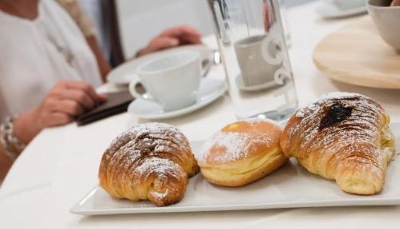 Salle de petit-déjeuner dans le restaurant - Amiata Suite