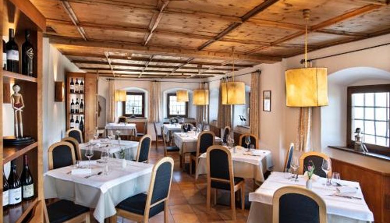Frühstücksraum innerhalb des Restaurants - Ansitz Fonteklaus