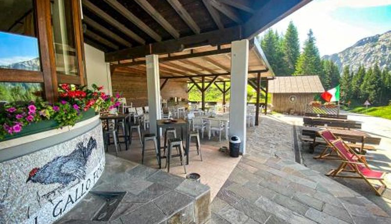 Ontbijtzaal in het restaurant - Biker Hotel Al Gallo Forcello