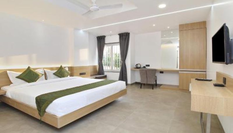 Breakfast room within the restaurant - Satara Treebo City Inn