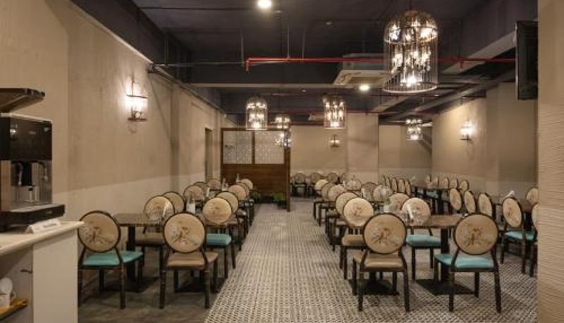 Sala prima colazione all'interno del ristorante - OAKTREE HOTEL