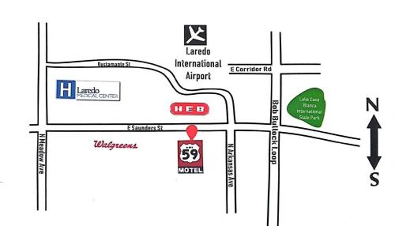 Chambre - Hwy 59 Motel Laredo Medical Center