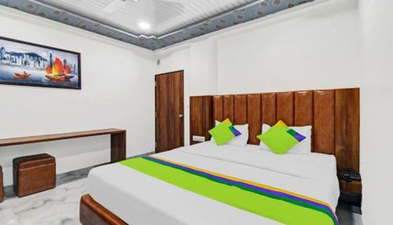 Zimmer - Railway Station Treebo Hotel Rk Inn