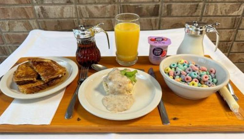 Sala prima colazione all'interno del ristorante - The Hudson Inn