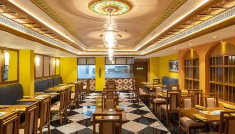 Sala prima colazione all'interno del ristorante - Hotel Aadithya
