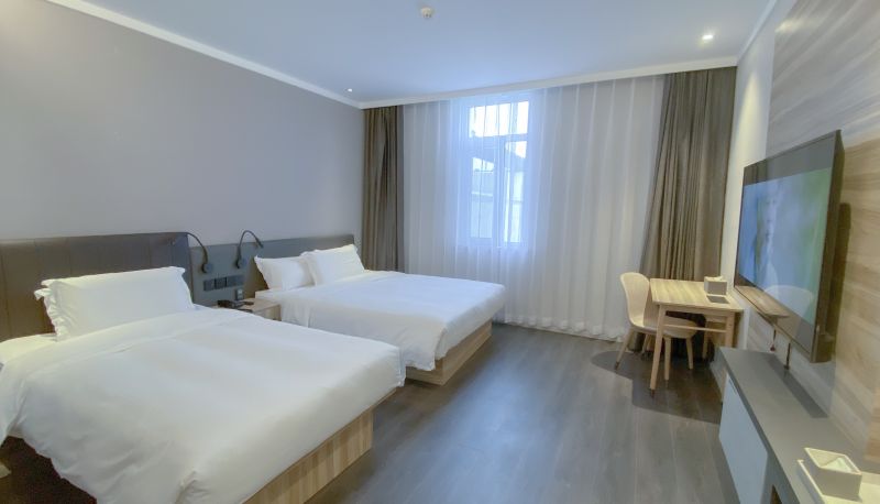 Chambre - Hanting Tianjin Binhai Airport Airport Economic Zone Subway Station Hotel