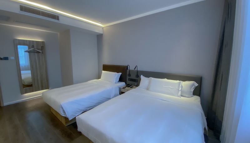 Chambre - Hanting Tianjin Binhai Airport Airport Economic Zone Subway Station Hotel
