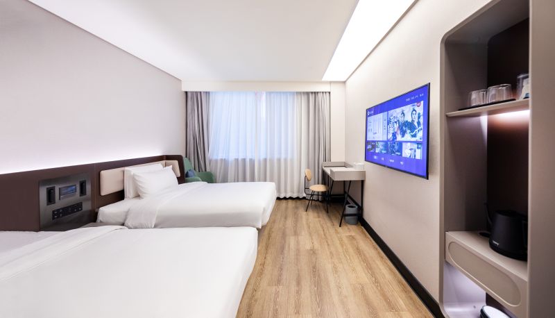 Zimmer - Hanting Tianjin Baodi xinduhui Commercial Street Hotel