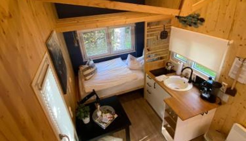 Standardzimmer - Tiny House Möhne im PIER9 Tiny House Hotel