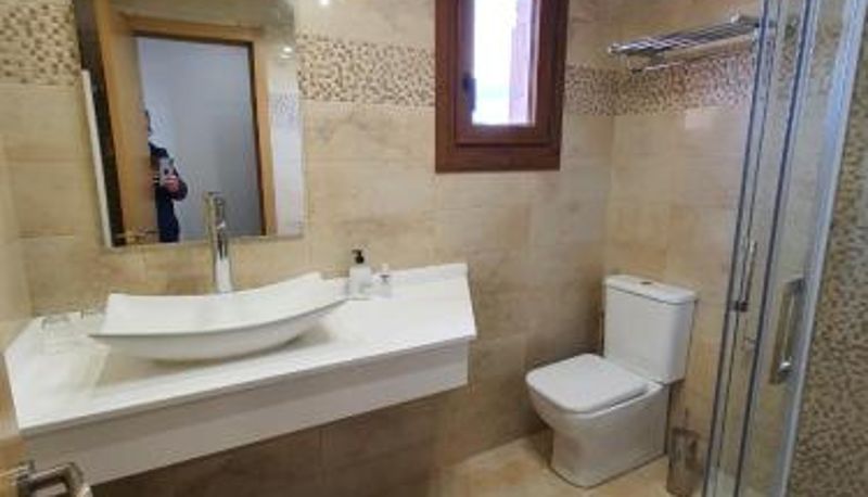 Łazienka - HOTEL RURAL VILLARROMANA de tres estrellas