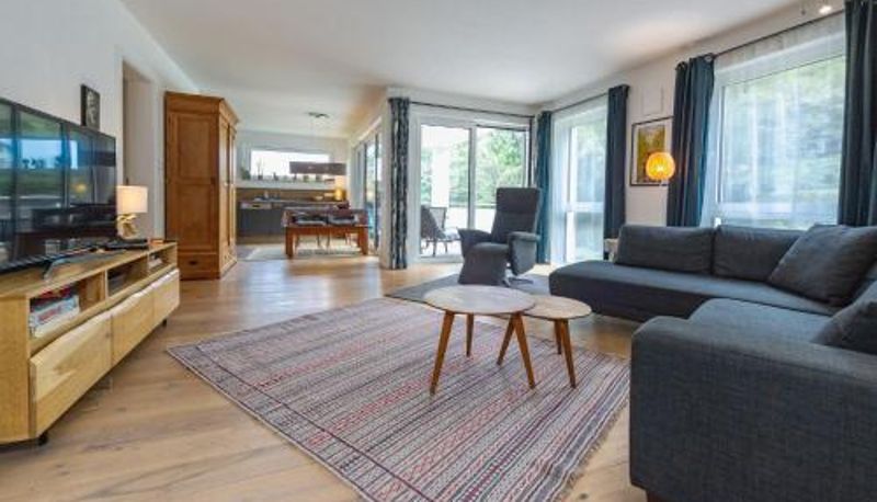 Información - Terrasse  Whirlwanne  Sauna Haus Jasmund in Sellin - WG02 mit Kamin