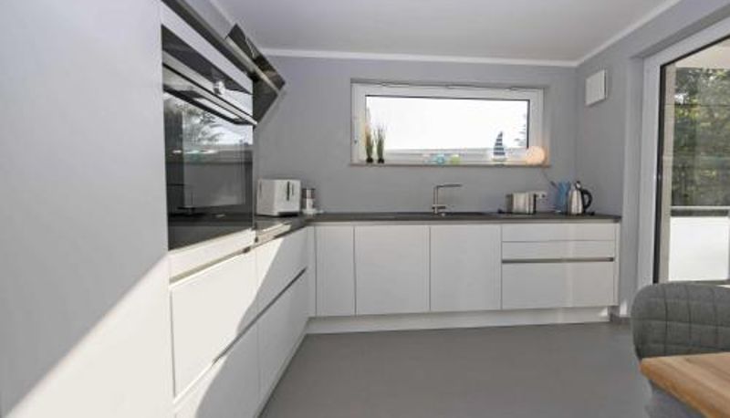 Apartament - Haus Königsstuhl in Sellin - Penthouse mit Kamin und Balkon