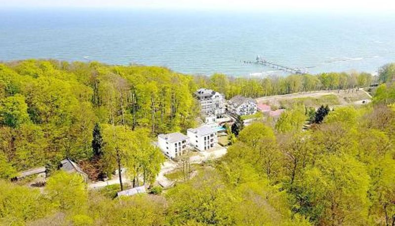 Apartament - Haus Königsstuhl in Sellin - Penthouse mit Kamin und Balkon