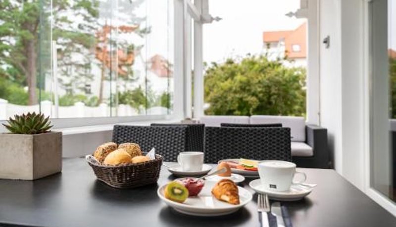 Sala prima colazione all'interno del ristorante - Strandvilla Glückauf
