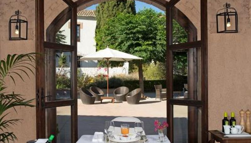 Ontbijtzaal in het restaurant - Hotel Cortijo del Marqués