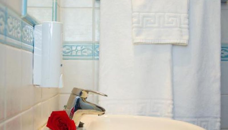 Badezimmer - Hotel Villa Singala
