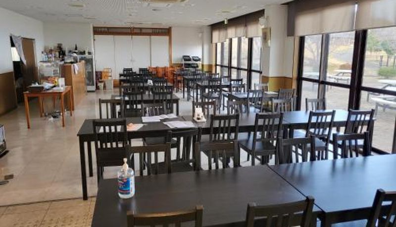 Sala prima colazione all'interno del ristorante - Tsushima Dae-A Hotel