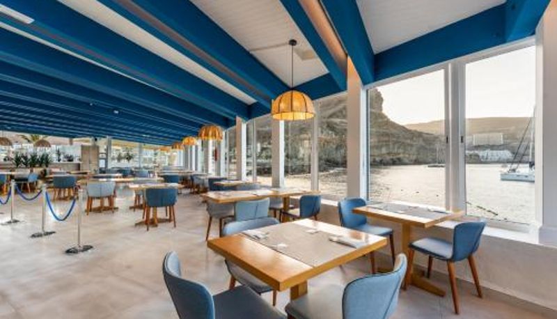 Frühstücksraum innerhalb des Restaurants - Hotel LIVVO Puerto de Mogán