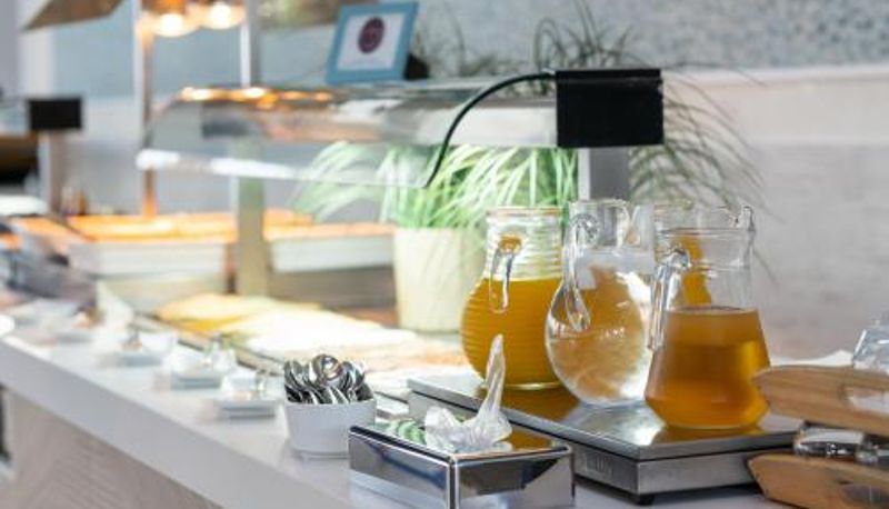 Frühstücksraum innerhalb des Restaurants - Hotel LIVVO Puerto de Mogán