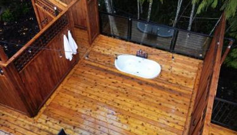 Terasse - West Coast Trail Lodge