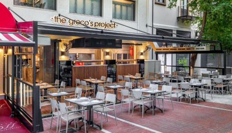 Frühstücksraum innerhalb des Restaurants - Athenian Foss