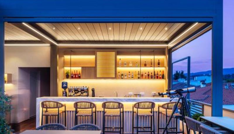 Frühstücksraum innerhalb des Restaurants - Hotel Vozina