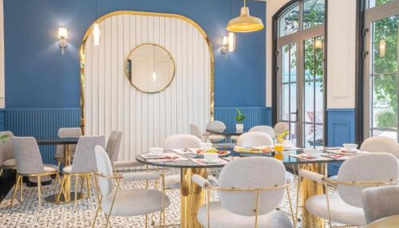 Frühstücksraum innerhalb des Restaurants - Maison D'rose Phu Quoc