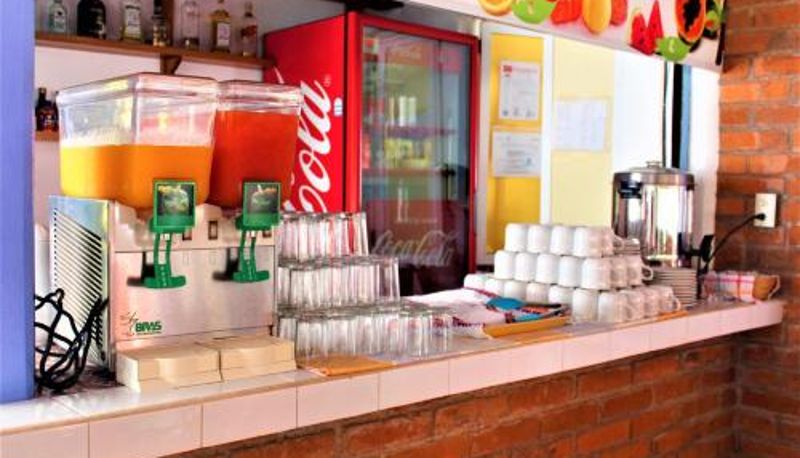 Restoran içinde kahvaltı salonu - Hotel Mexico Lindo