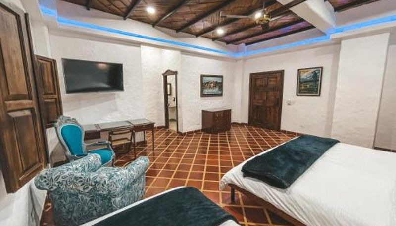 Familienzimmer - Casona Montañesa cerca Parque del Café