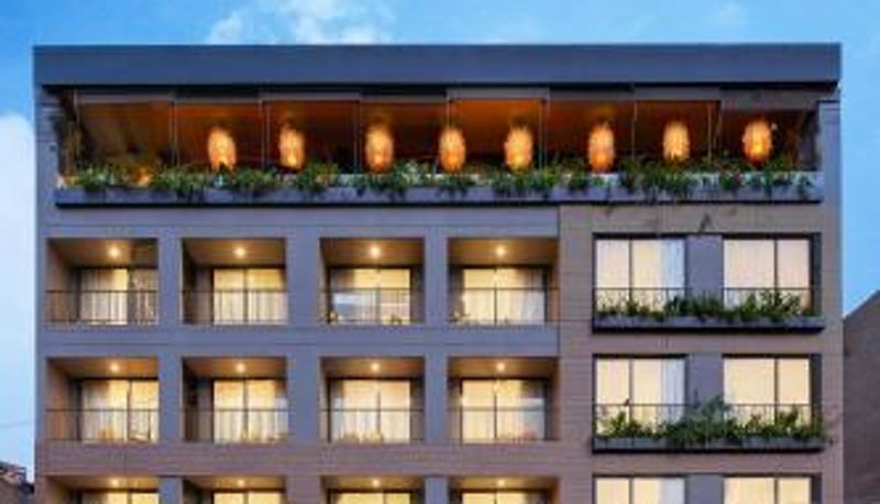Zewnętrzna część hotelu - Blues Suites Medellín