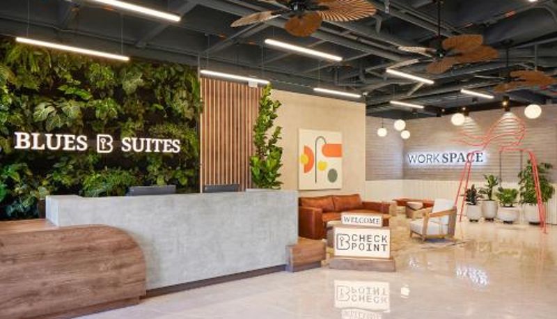 Zewnętrzna część hotelu - Blues Suites Medellín