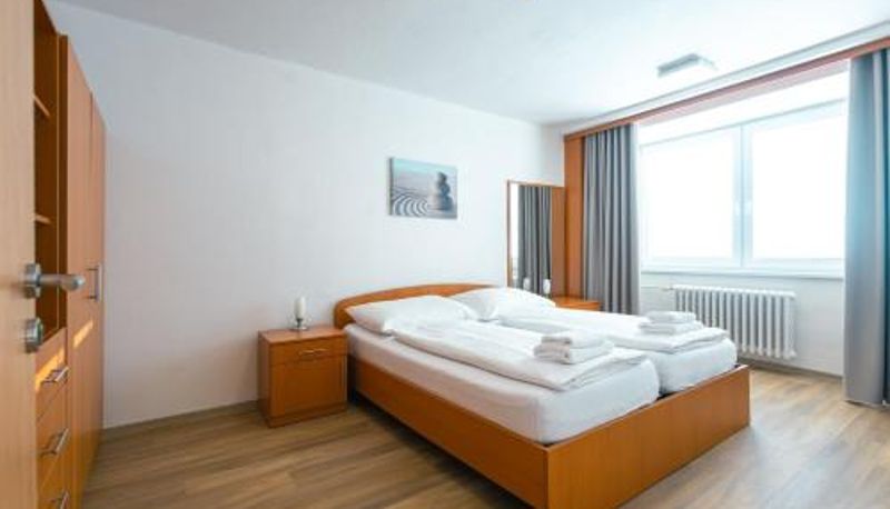 Buitenruimte van het hotel - Hotel Garni VŠB TUO