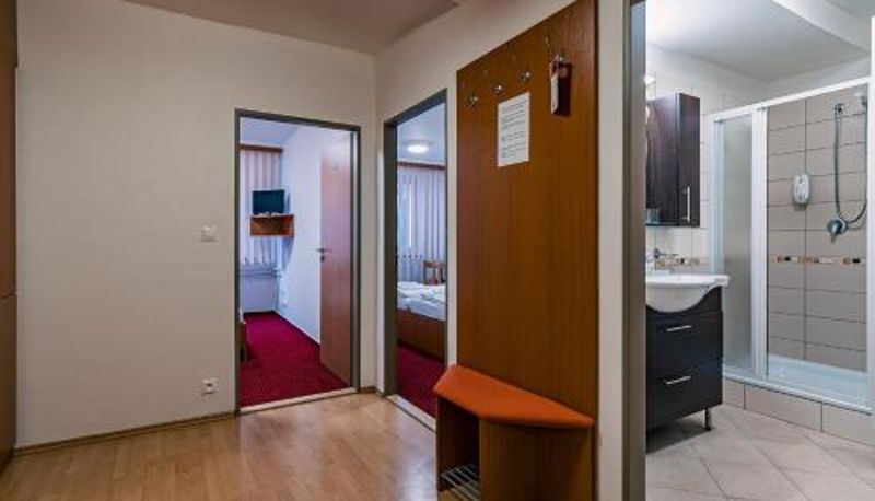 Buitenruimte van het hotel - Hotel Garni VŠB TUO