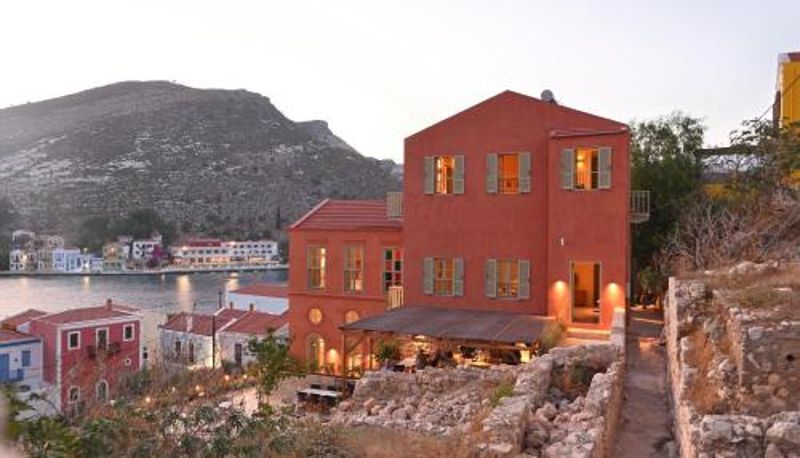 Zewnętrzna część hotelu - Casa Mediterraneo Hotel