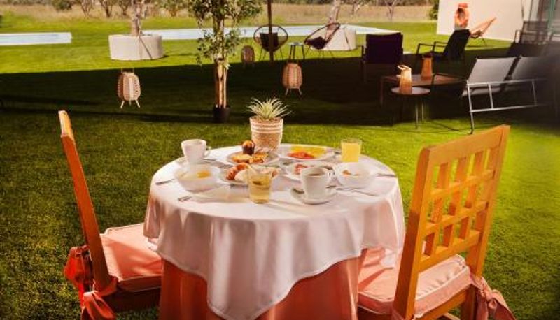 Restoran içinde kahvaltı salonu - Estremoz Hotel