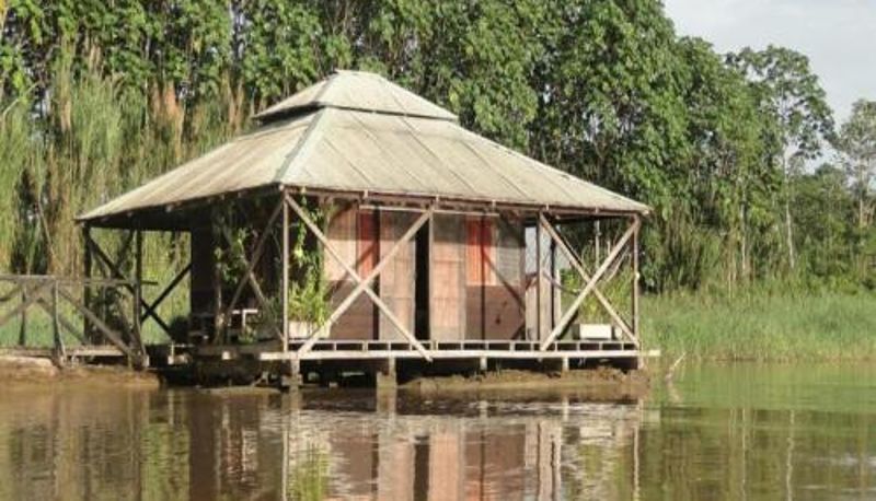 Hotel outdoor area - Cabaña Flotante Kurupira