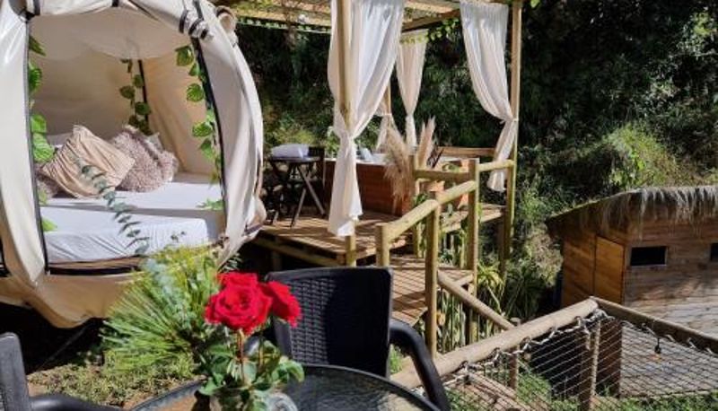 Terasse - Levit Glamping - Hotel Guatapé Peñol