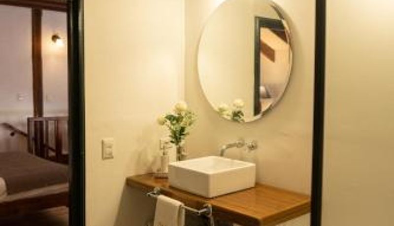 Cuarto de baño - Hotel Hacienda El Novillero