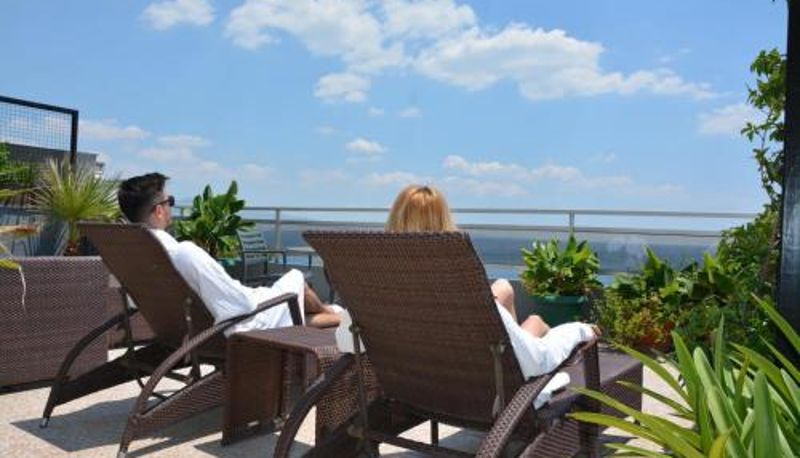 Terasse - Scorpios Sea Side Hotel