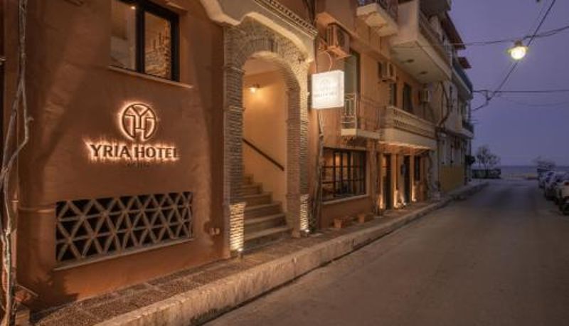 Zewnętrzna część hotelu - Yria Hotel