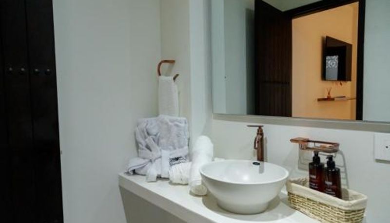 Badezimmer - Terra Inn Hotel Boutique