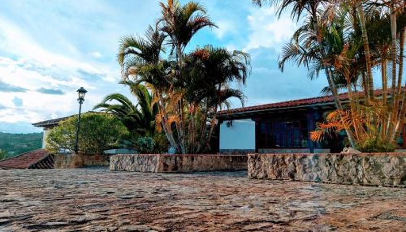 Buitenruimte van het hotel - Hotel Bosque de la Villa