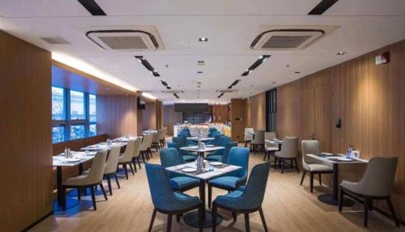 Sala de desayunos dentro del restaurante - Fairfield by Marriott Hangzhou Xintiandi