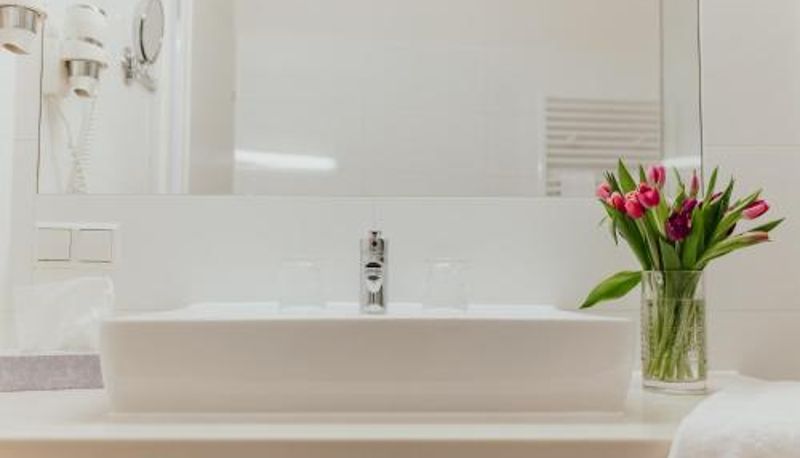 Badezimmer - Hotel Sporer