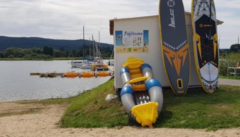 Plage - Fontána Lipno