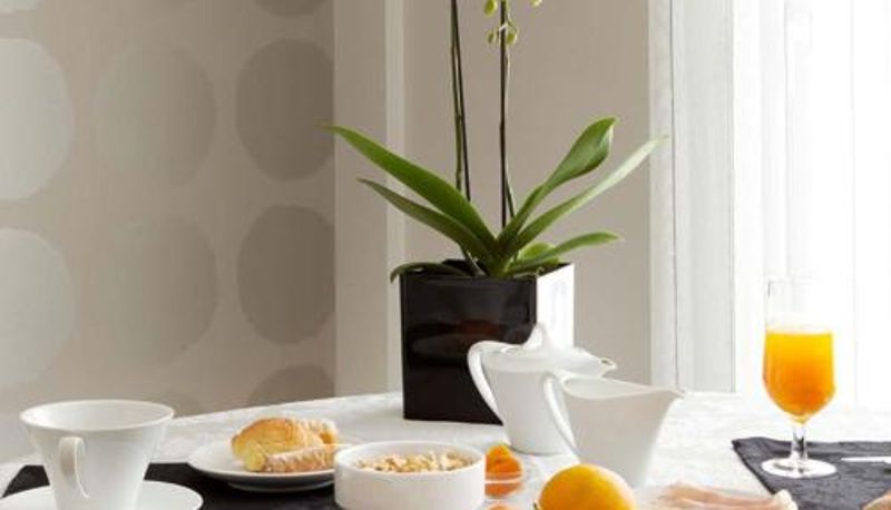Breakfast room within the restaurant - Cardal Hotel