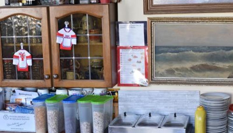 Restoran içinde kahvaltı salonu - Hotel Chata ve Volarech Šumava