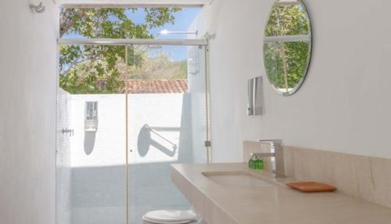 Badezimmer - Hotel Alto Del Viento