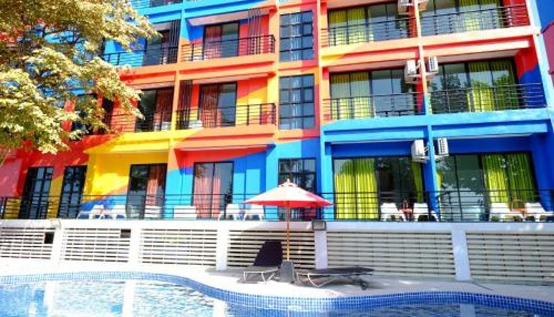 Hotellets utomhusområde - Play Phala Beach Rayong