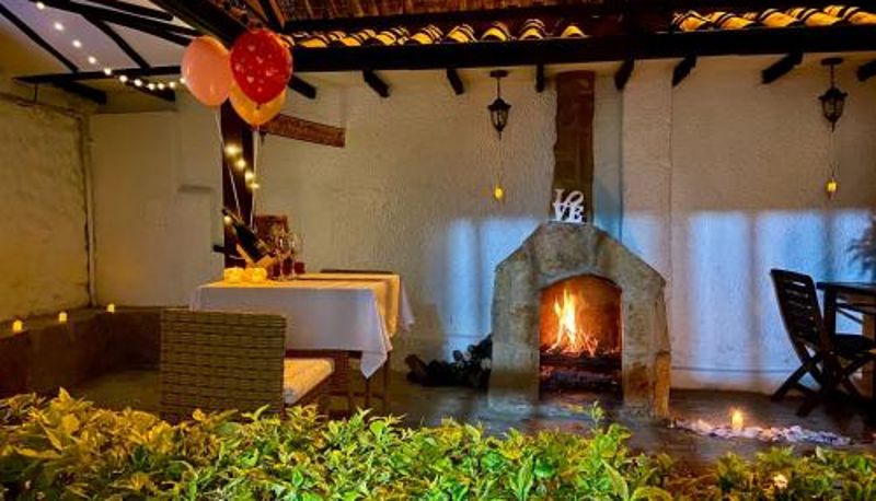 Frühstücksraum innerhalb des Restaurants - Hotel Casona del Virrey
